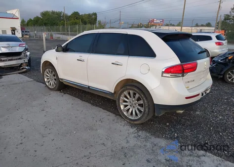 2012 Lincoln Mkx из США, поврежденный, VIN 2LMDJ8JK9CBL07425